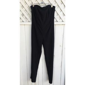 strapless jumpsuit